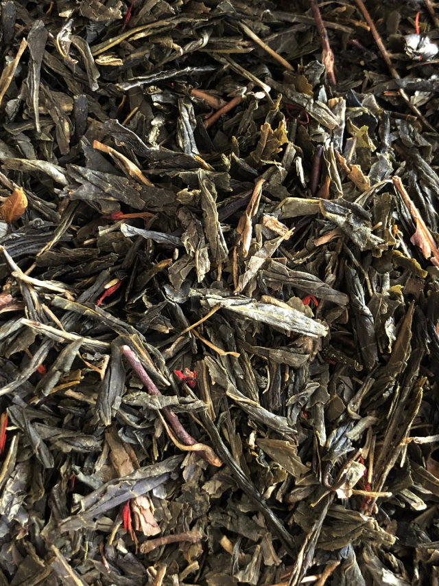 Green Tea with Blood Orange